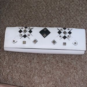 Black and White Obama Rectangle Clutch